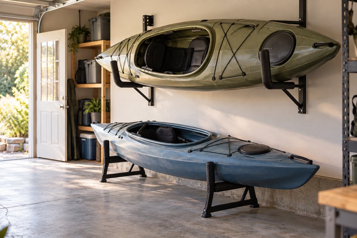 Best Kayak Storage Racks: 8 Compared by Mount