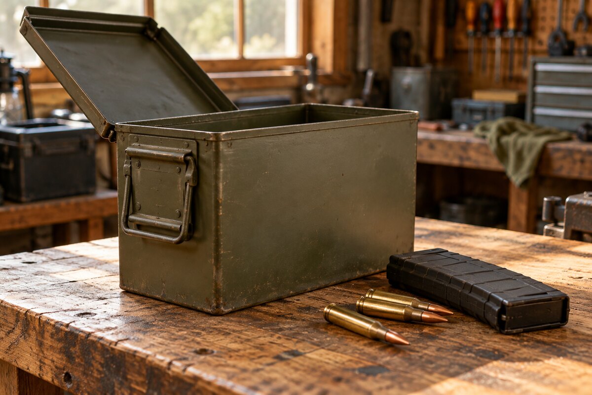 Best Ammo Cans 2026: Steel vs Polymer, 30 & 50 Cal