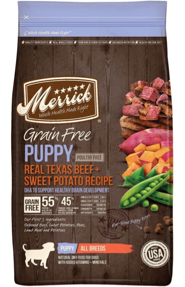 Merrick Grain-free puppy food