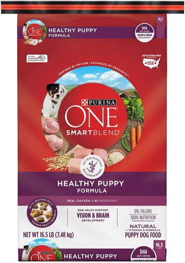 Purina healthy puppy dog food