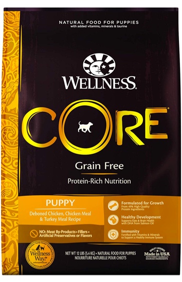 Wellness Core grain-free puppy food